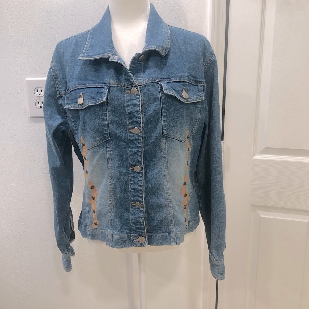 The Blues western style jean jacket